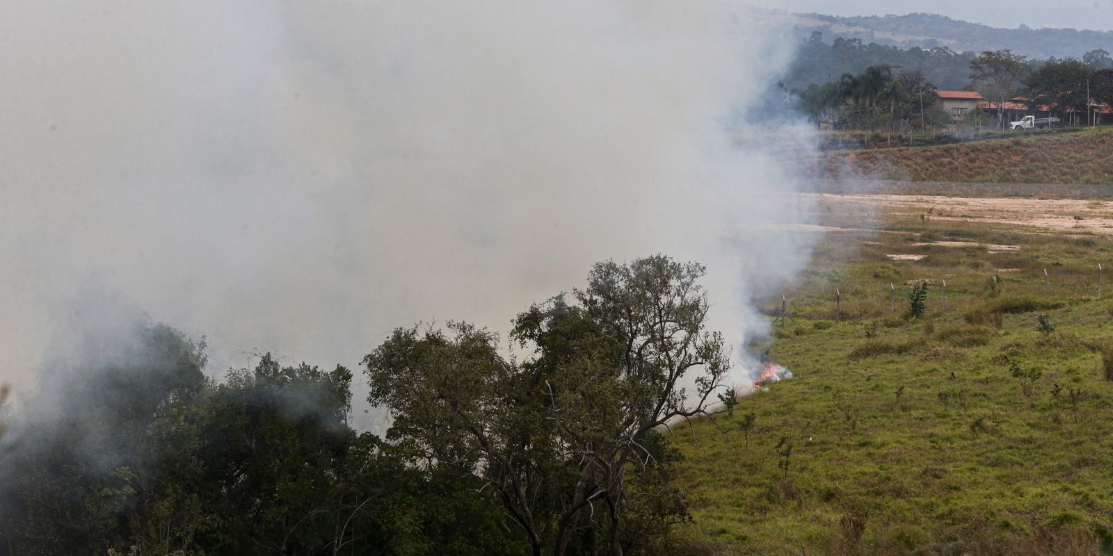 SP: Defesa Civil alerta para alto risco de incêndios até sexta-feira