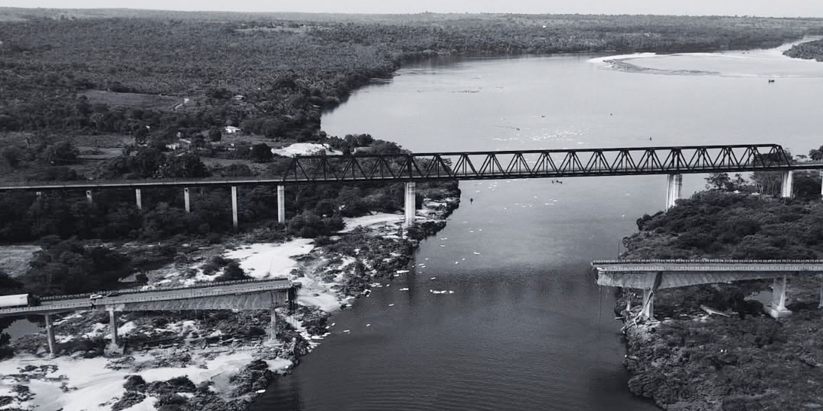 Queda da ponte JK: Ibama confirma vazamento de ácido no Rio Tocantins