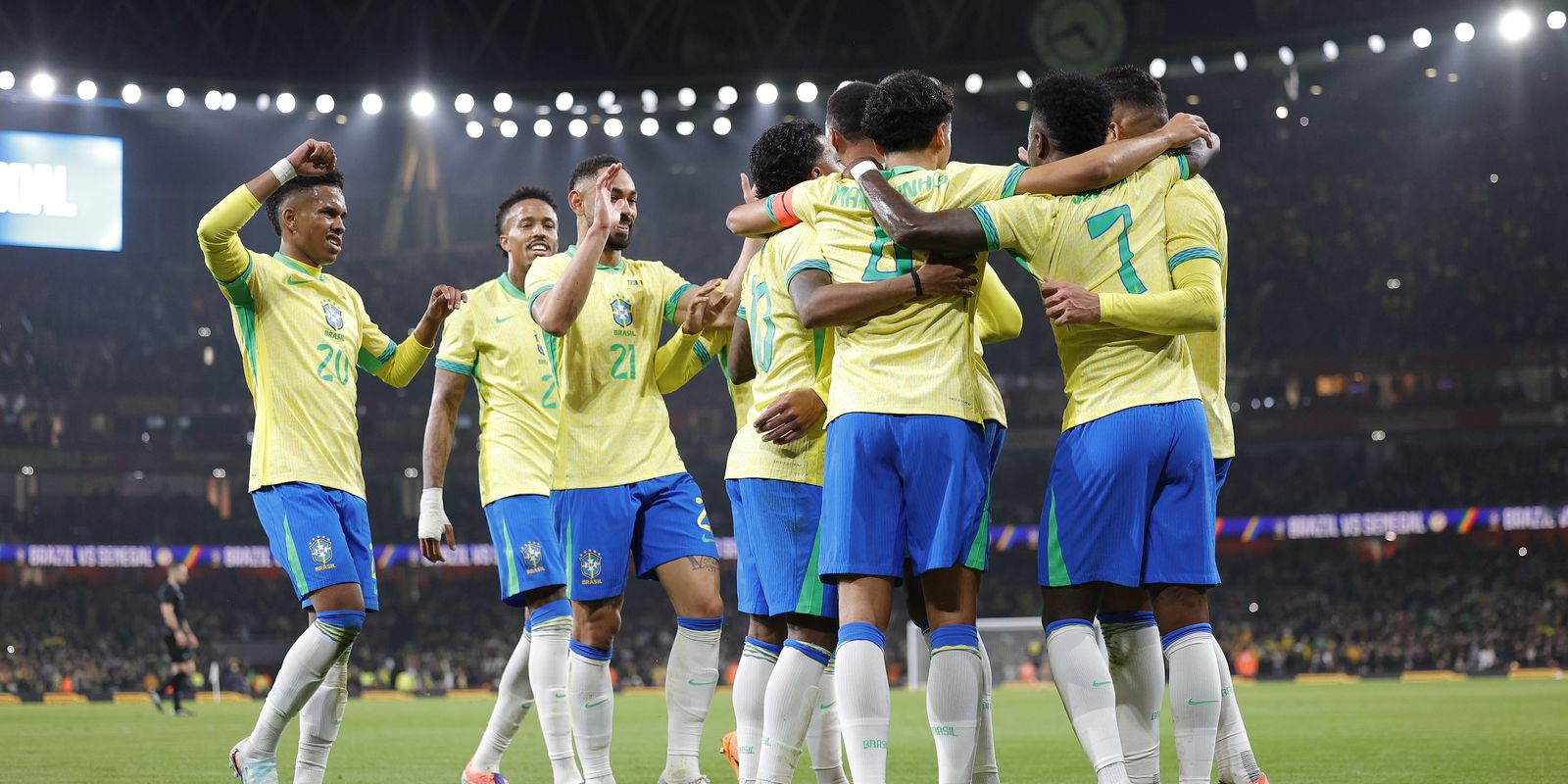 Brasil terá Wesley na lateral-direita em jogo contra Tunísia na terça