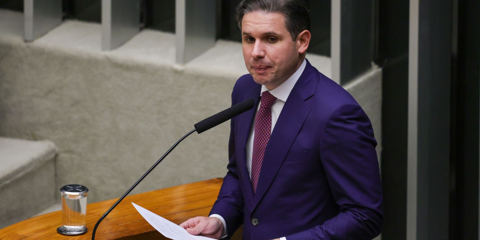 Motta diz que há acordo com governo para votar hoje PL Antifacção
