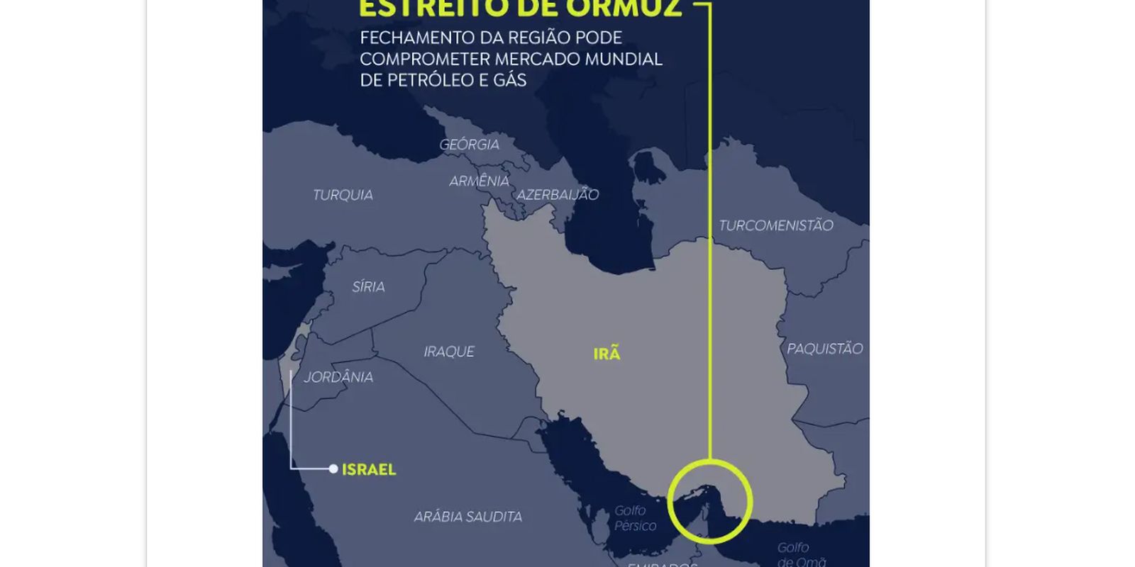 Reino Unido rejeita bloqueio proposto por Trump no Estreito de Ormuz